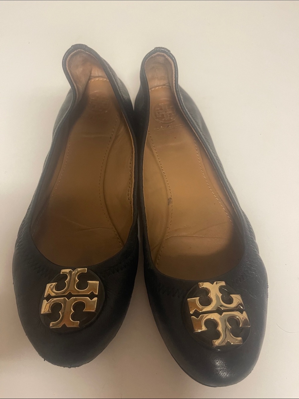 Tory Burch black flats 6 1/2